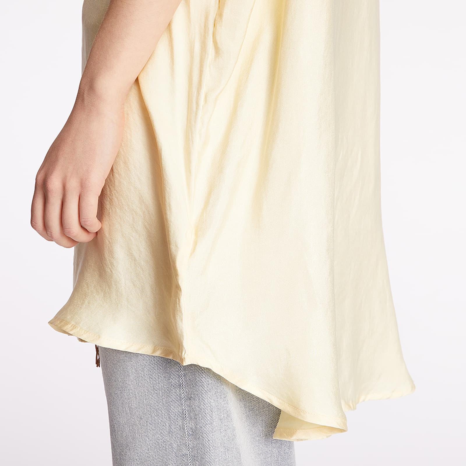 Suknelė adidas Satin Dress Easy Yellow