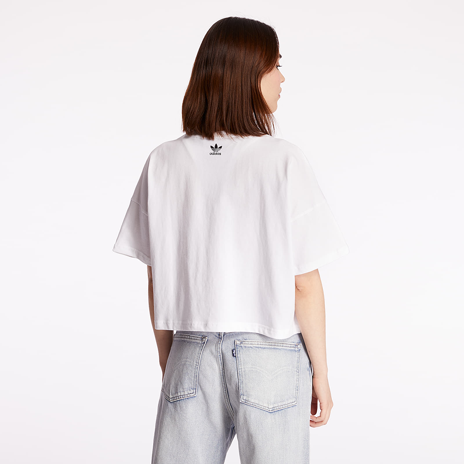 Tričká adidas Large Logo Tee White/ Core White