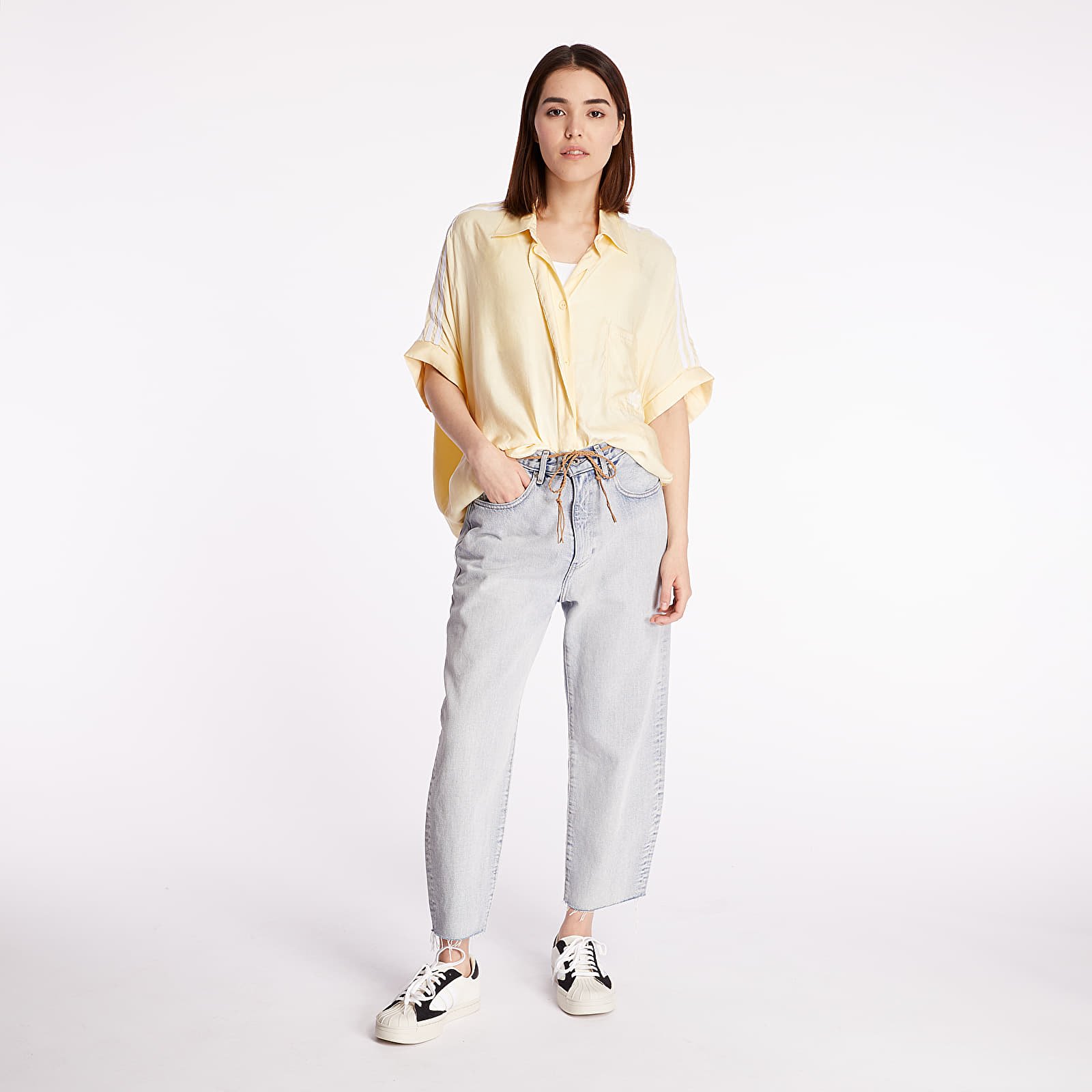 Suknelė adidas Satin Dress Easy Yellow