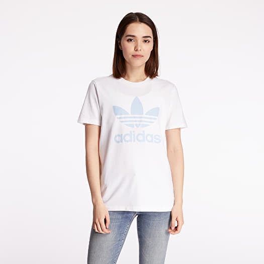 Women's adidas trefoil shirt on sale