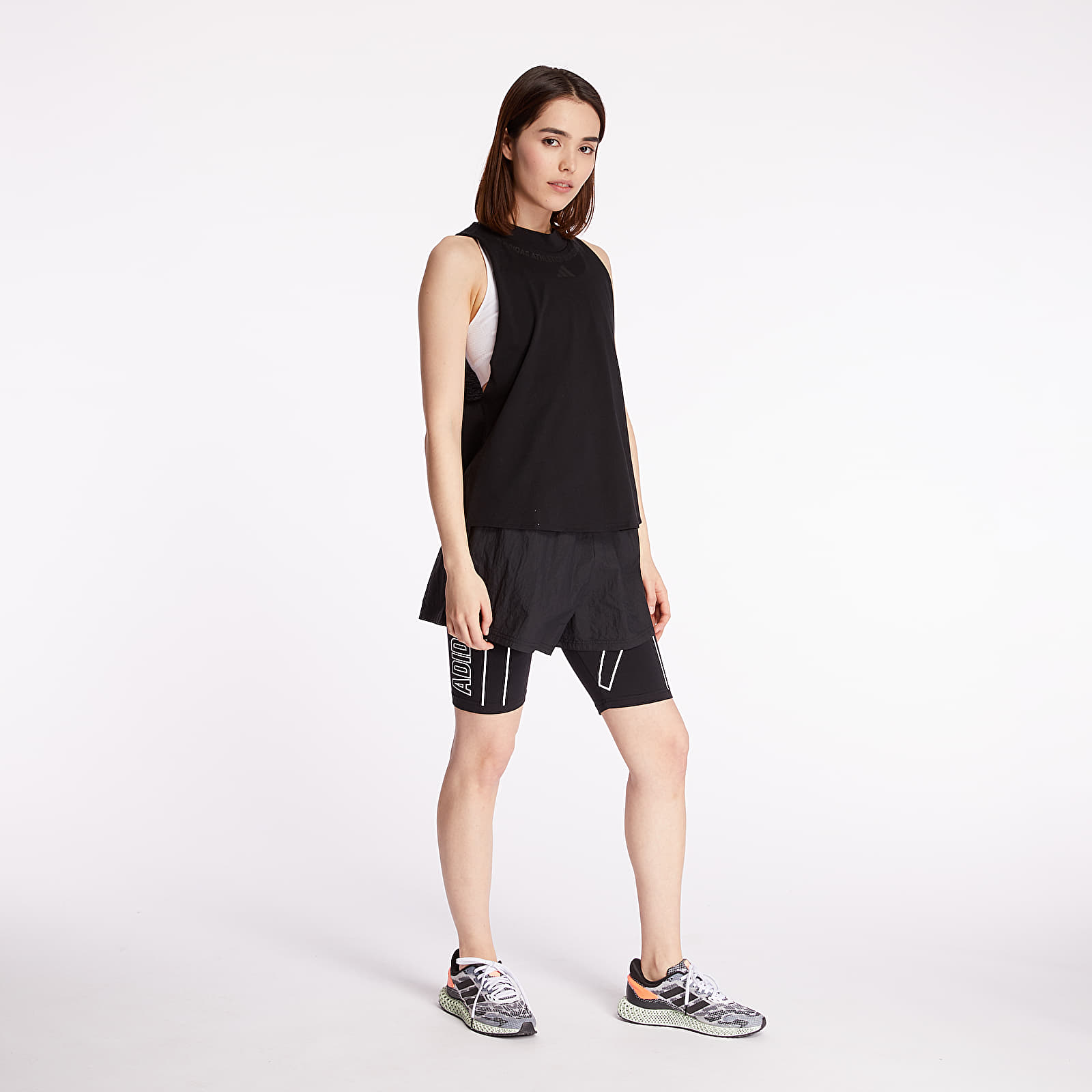 T-shirts adidas Sleeveless Graphic Tee Black