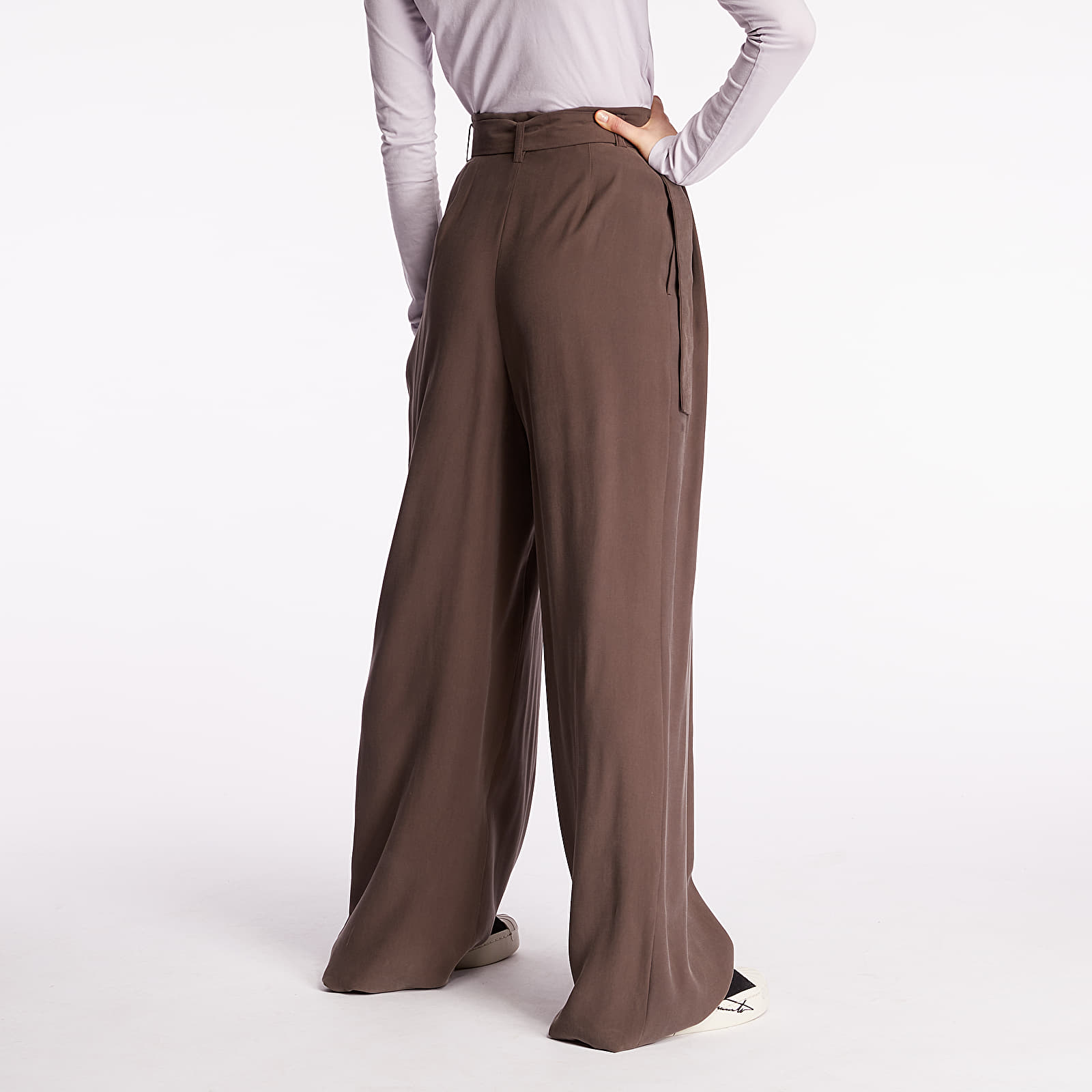 Nohavice Pietro Filipi Lady's Trousers Brown