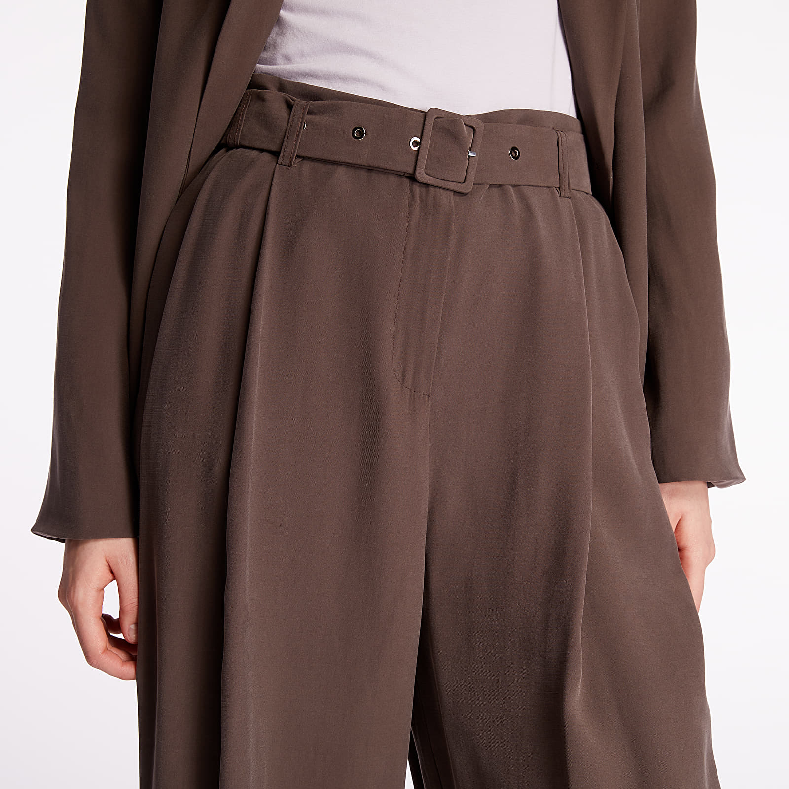 Nohavice Pietro Filipi Lady's Trousers Brown