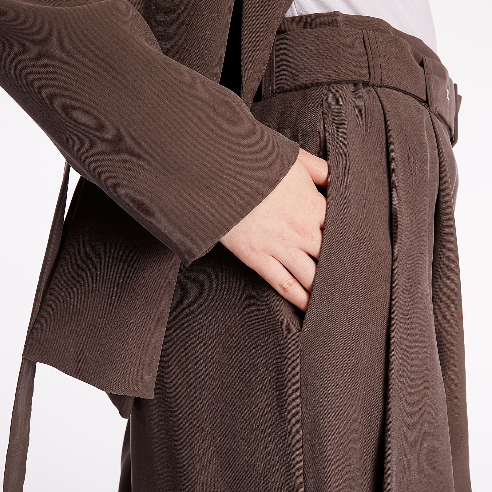 Nohavice Pietro Filipi Lady's Trousers Brown