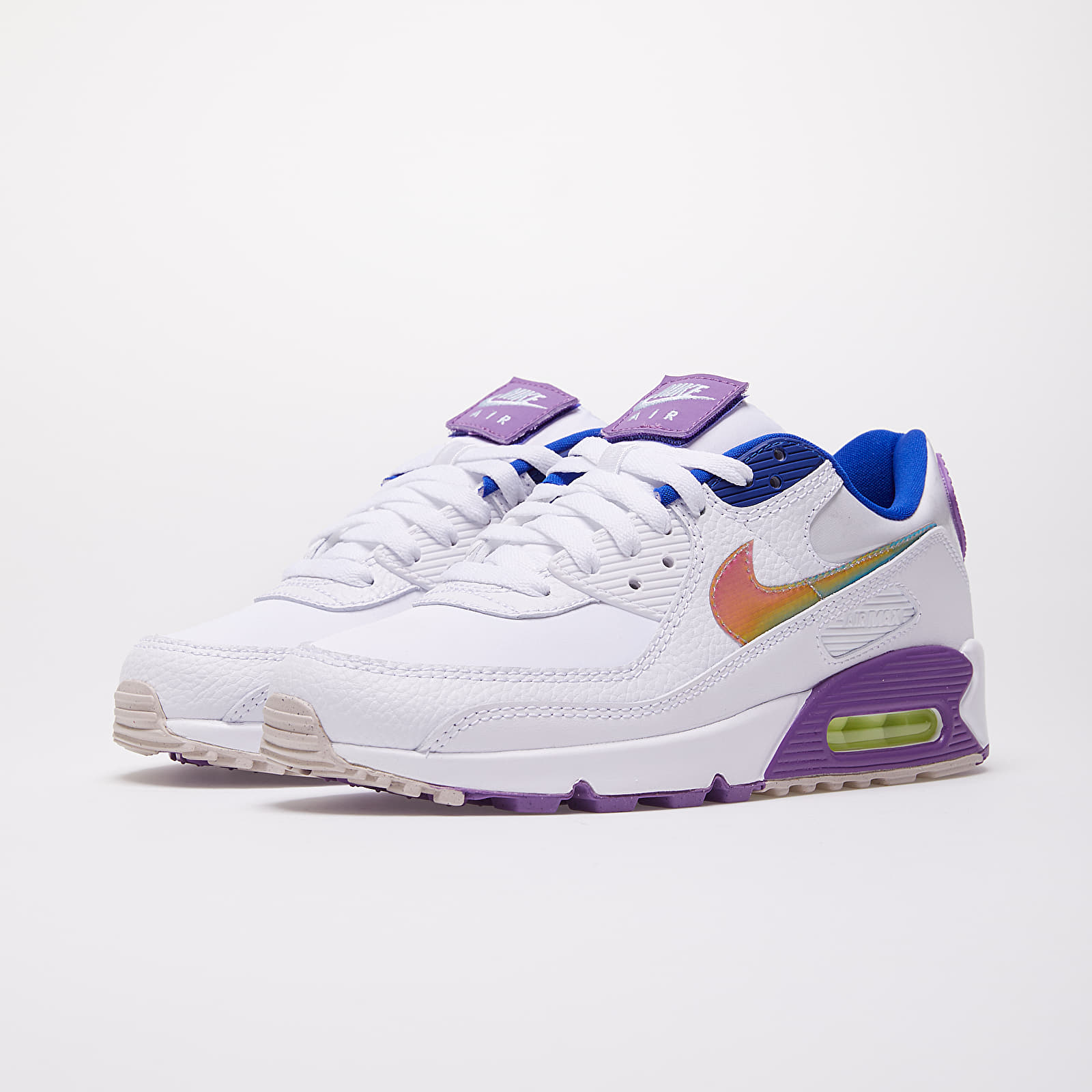 Női cipők Nike W Air Max 90 SE White/ Multi-Color-Purple Nebula