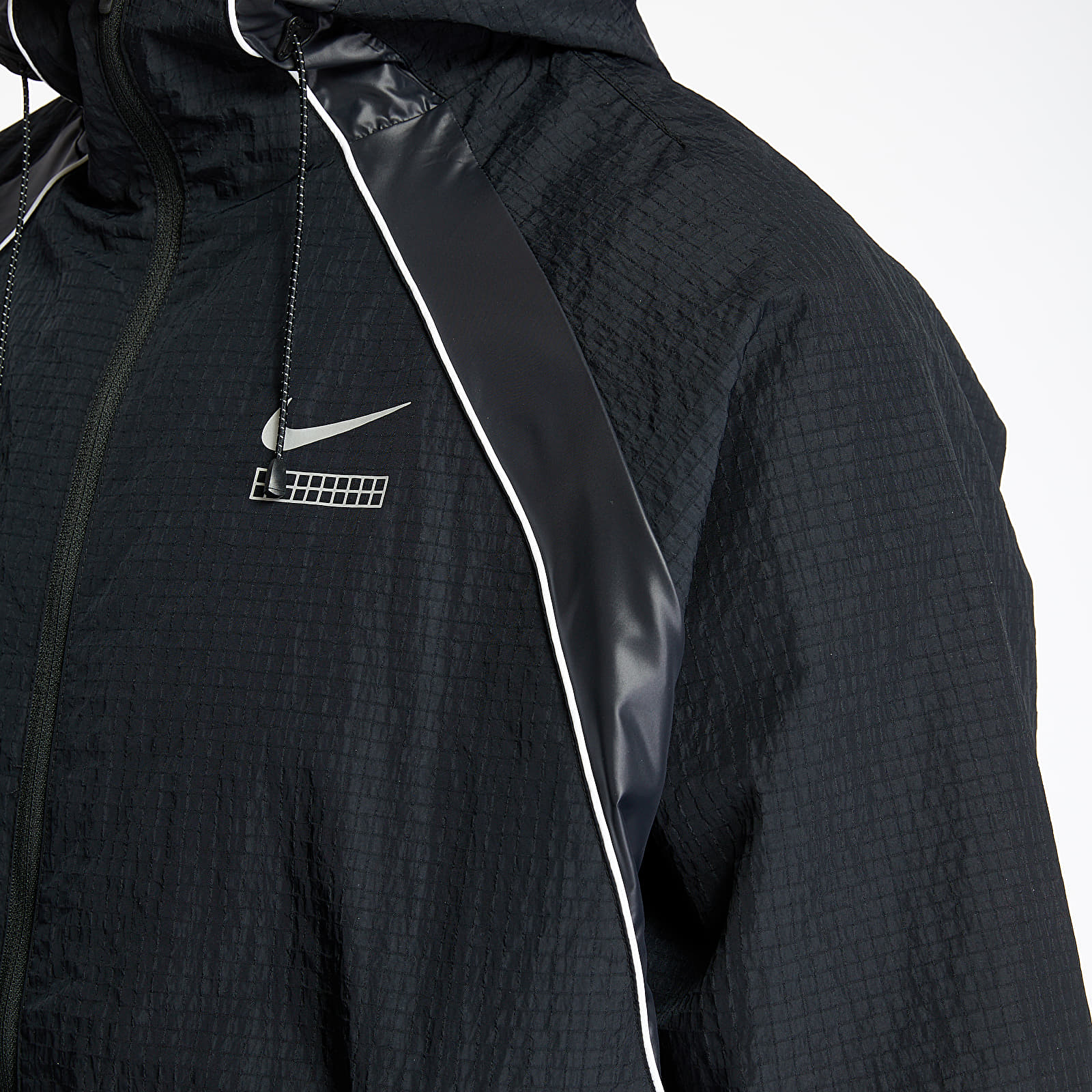 Jackets Nike Sportswear DNA Woven Jacket Black Black Footshop