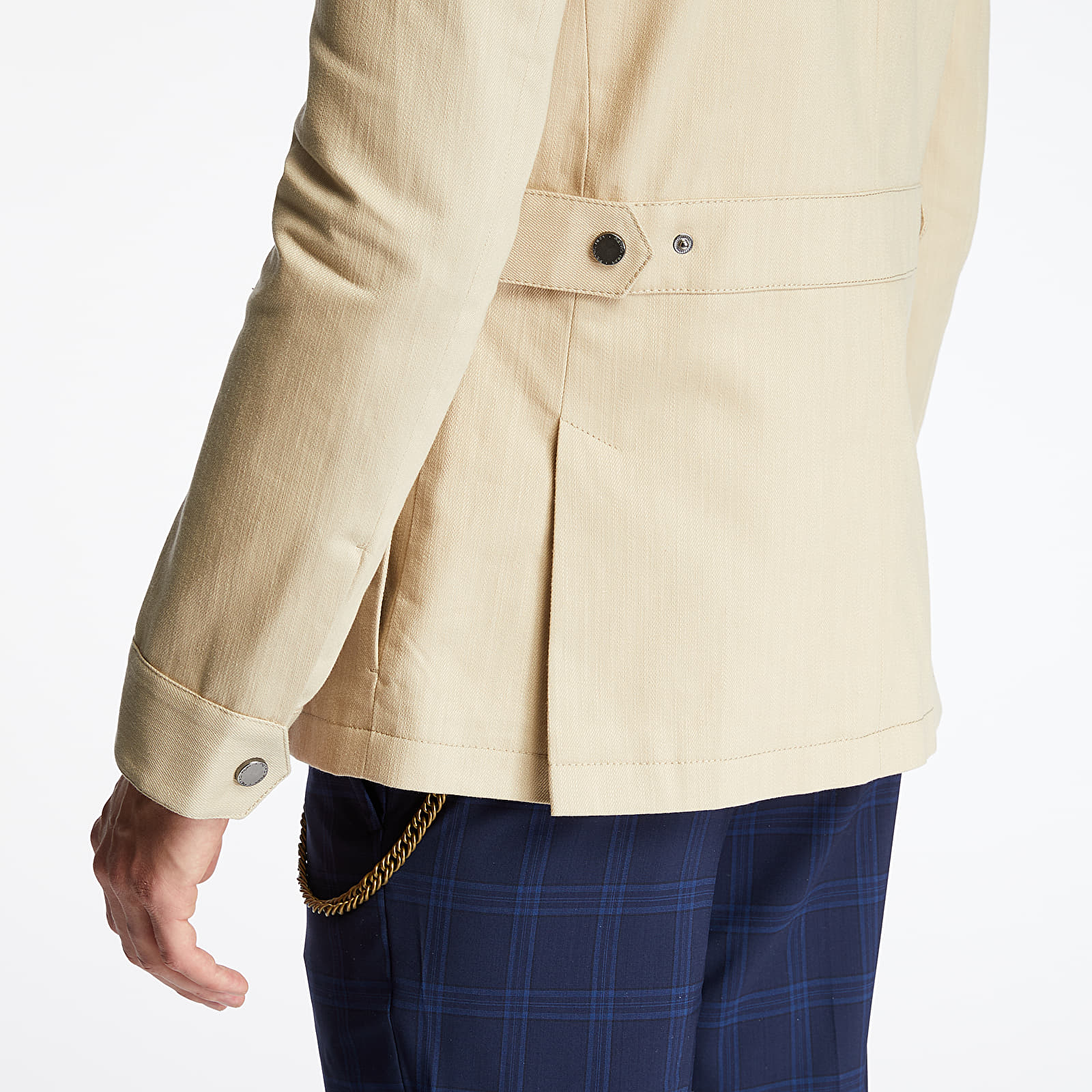 Jackets Pietro Filipi Men's "Safari Four Pocket" Style Anorak Beige