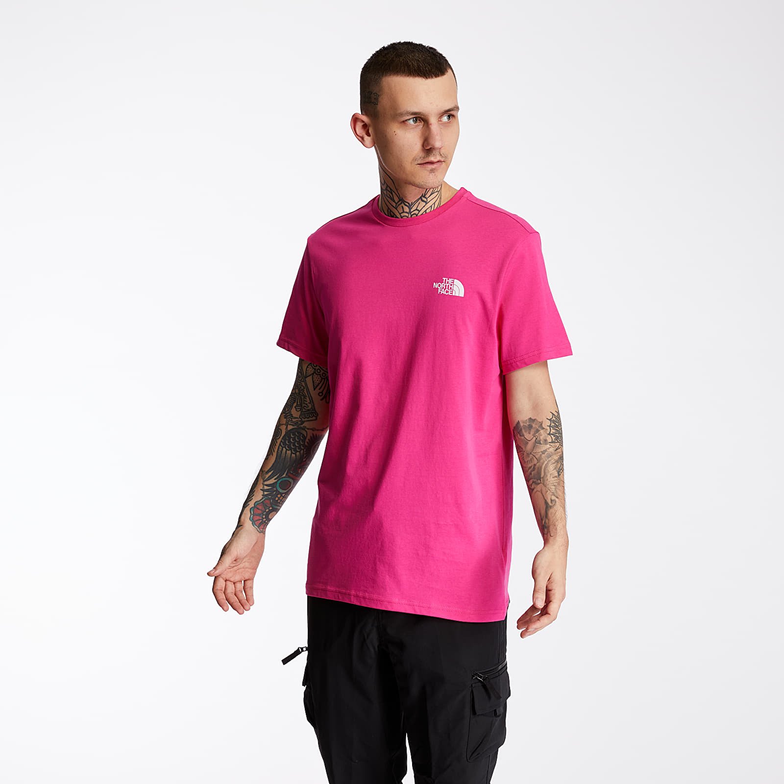 T-paidat The North Face Simple Dome Tee Mr. Pink