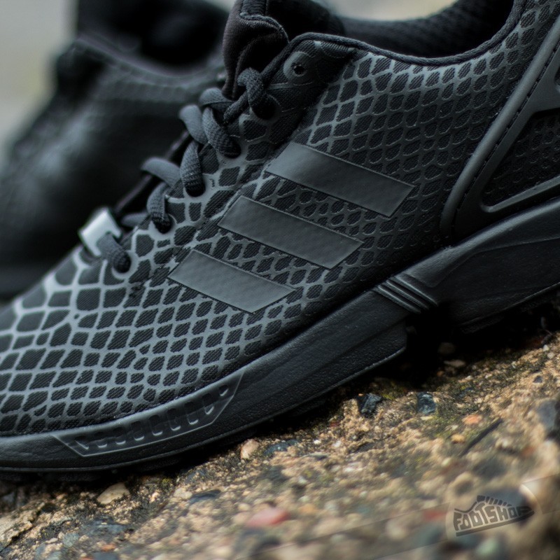 adidas ZX Flux Techfit Core Black/ Core Black | Footshop