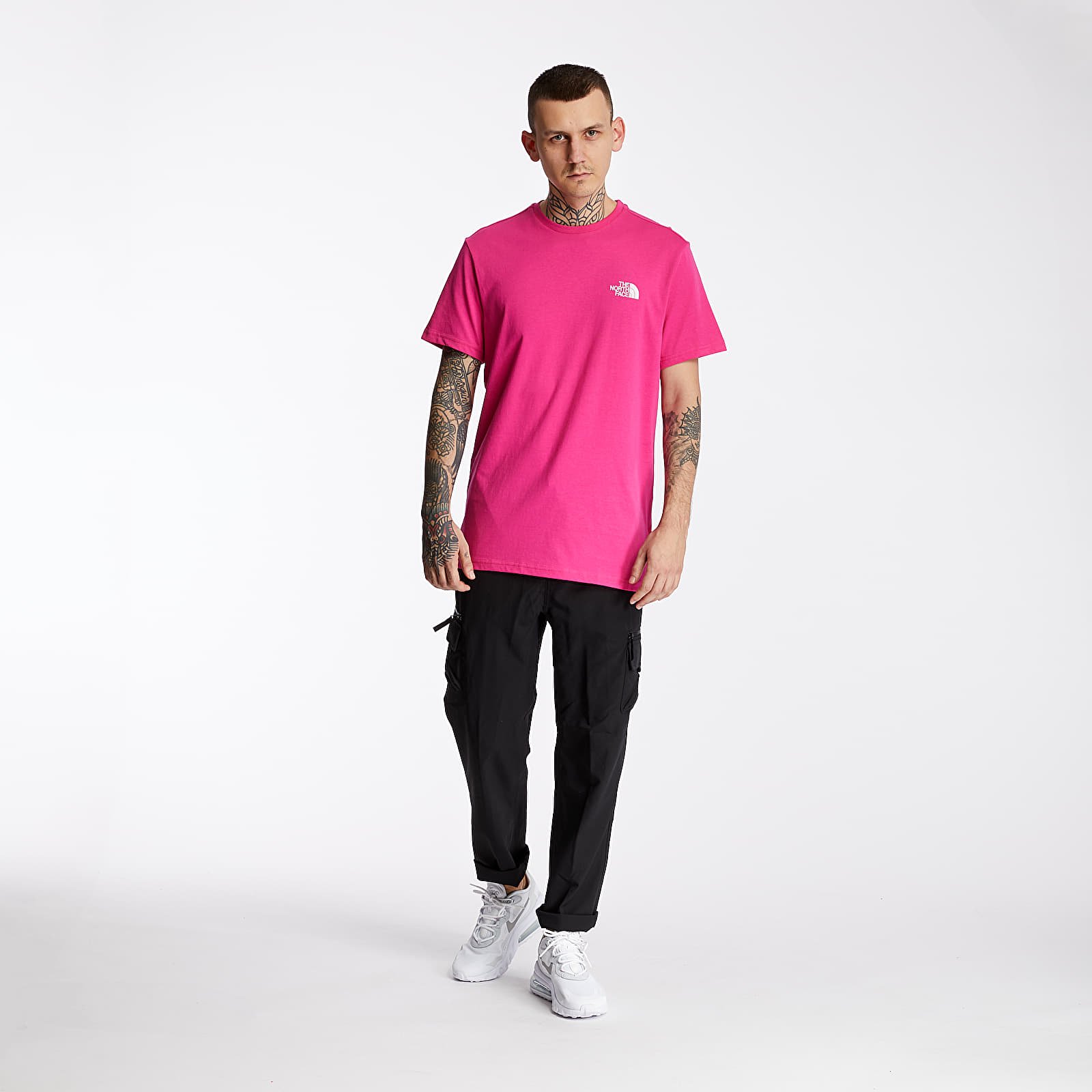 T-paidat The North Face Simple Dome Tee Mr. Pink