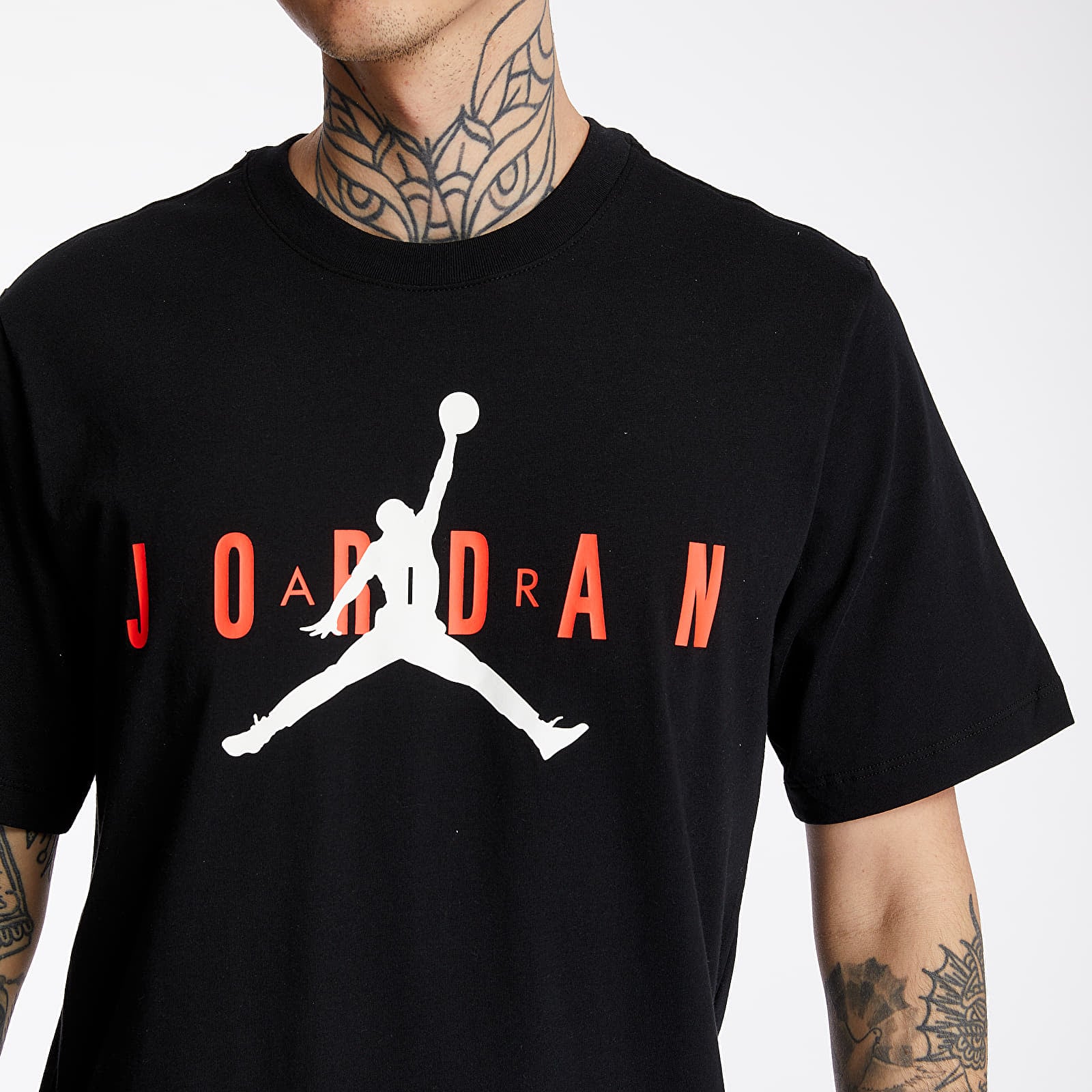 Jordan Air Jordan MVP Flight Wordmark Crew Tee DQ7366 010 | OVERKILL, image size:1600x1600