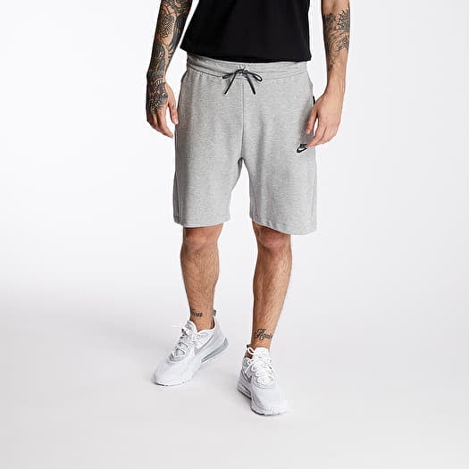 Shorts Nike Sportswear Tech Fleece Shorts Dark Grey Heather Dark Grey Black Footshop