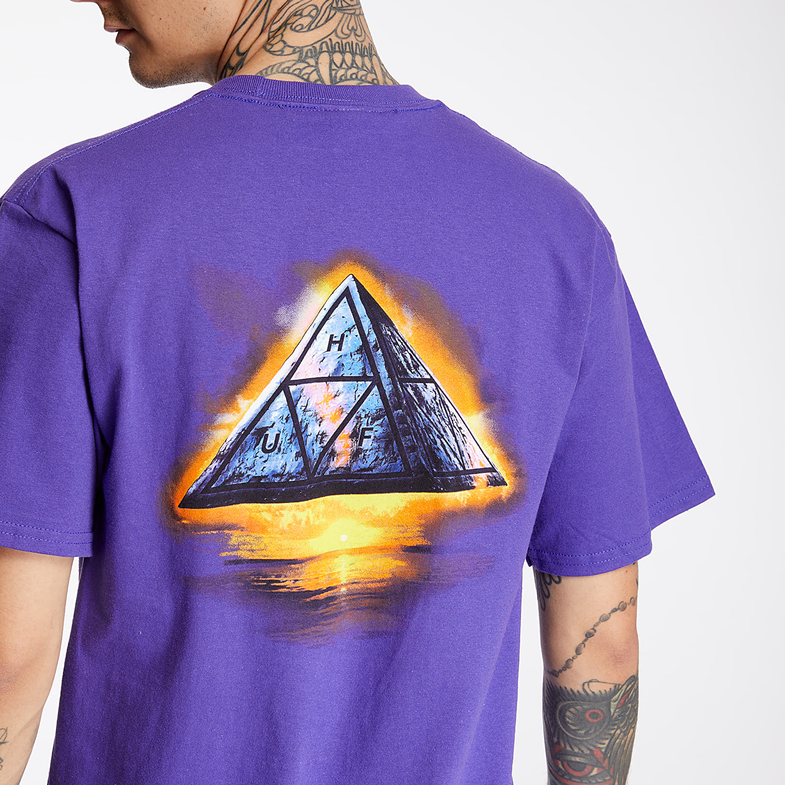 T-shirts HUF Ancient Aliens Tee Grape