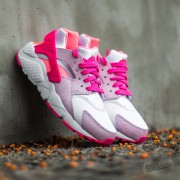 Pink and white huaraches clearance