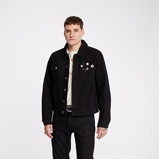 RAF SIMONS Punk Pin Denim Jacket