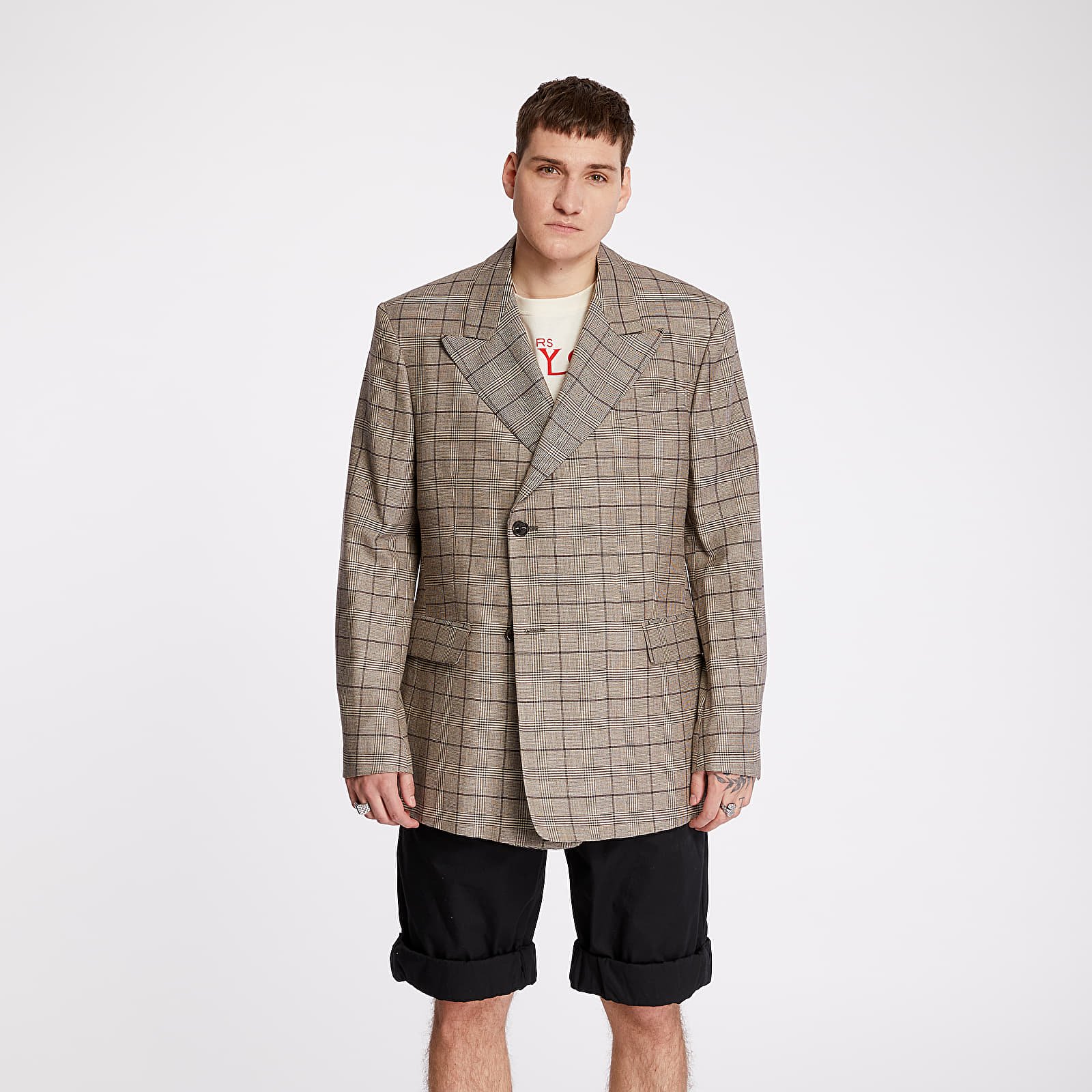 Jackets and Coats RAF SIMONS Double Breasted Blazer Brown