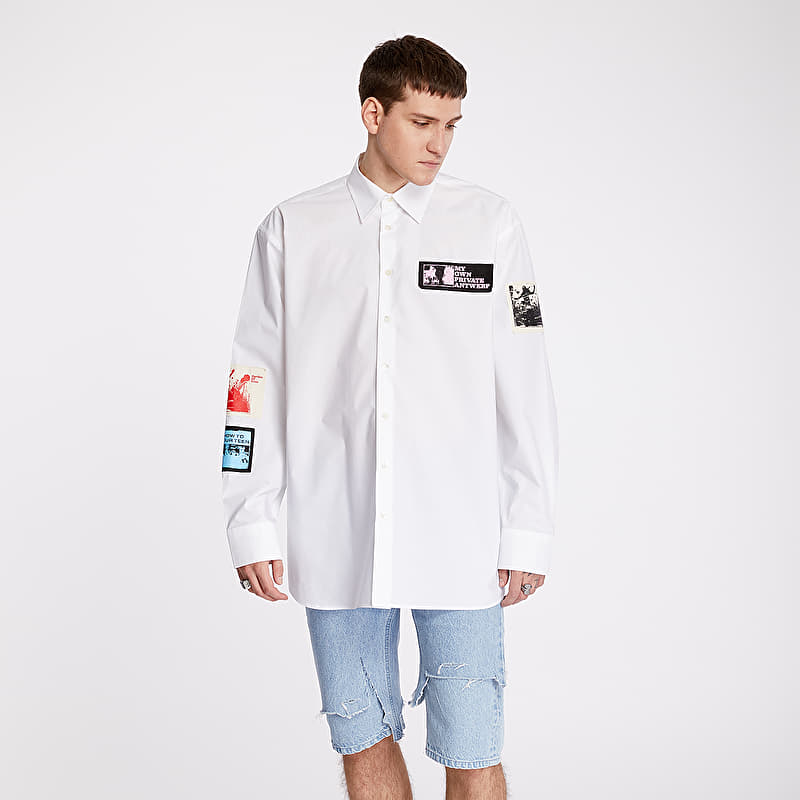 RAF SIMONS Oversized Shirt White | Footshop