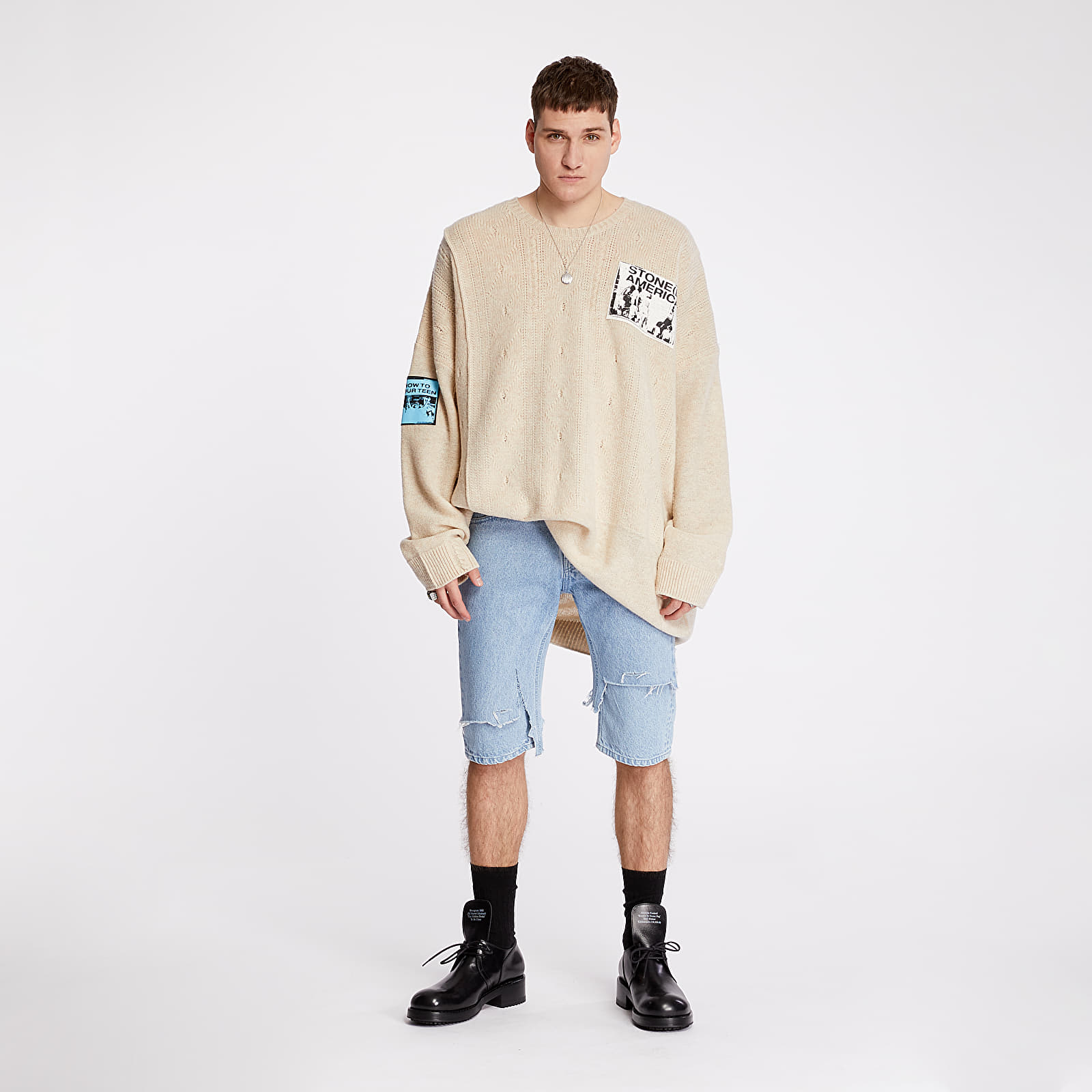 Raf simons online oversized sweater