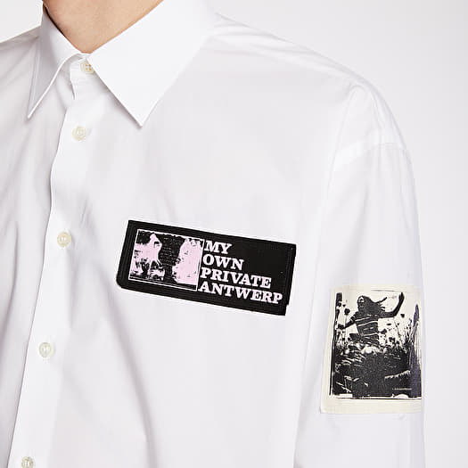 Shirts RAF SIMONS Oversized Shirt White (201-293-10000-00010