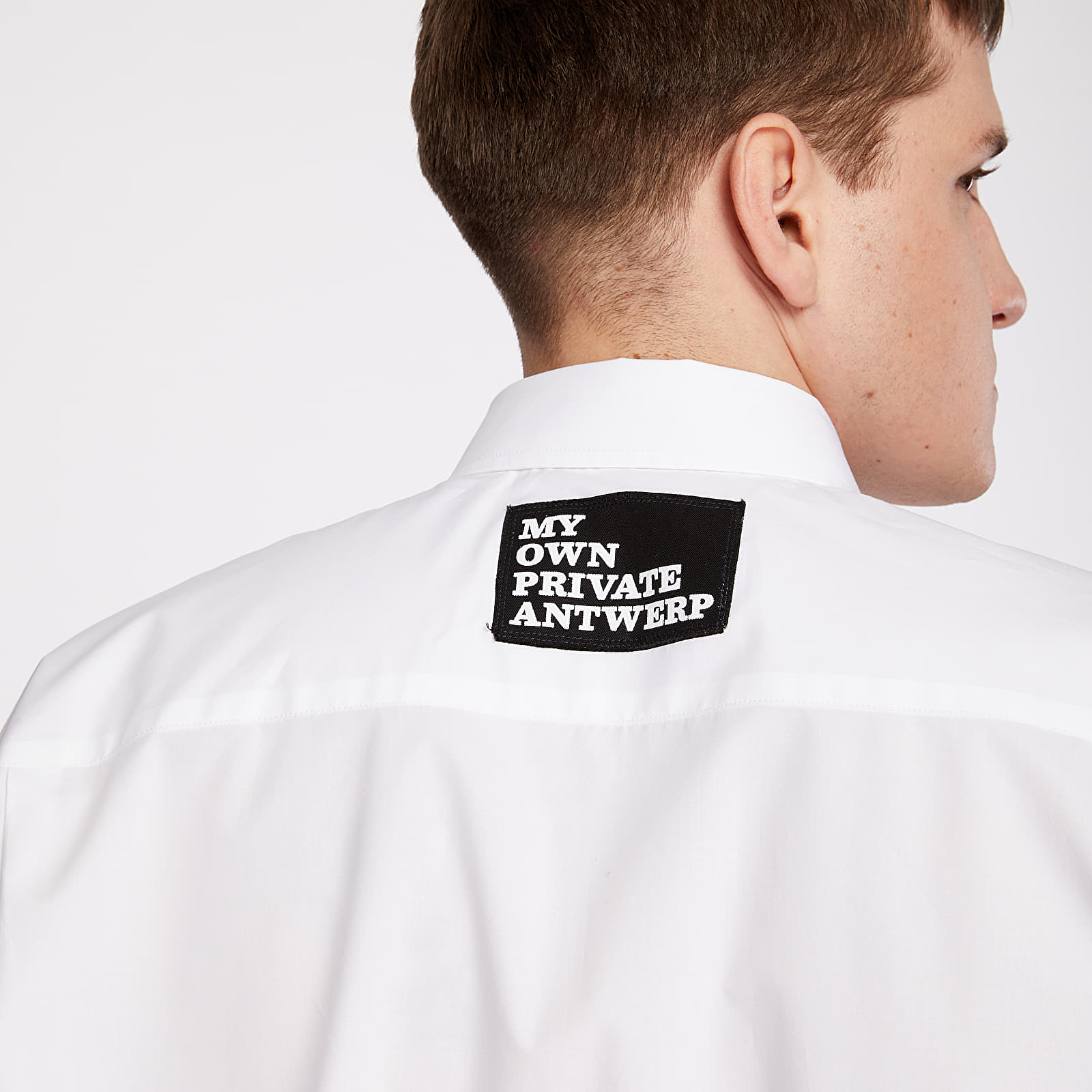 Košele RAF SIMONS Oversized Shirt White