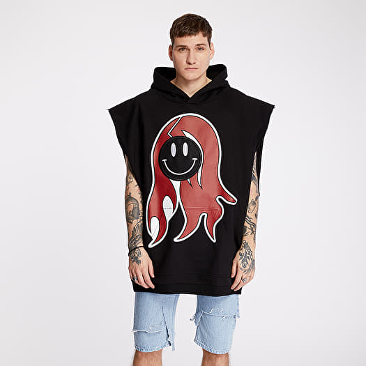 RAF SIMONS Oversized Sleevless Hoodie