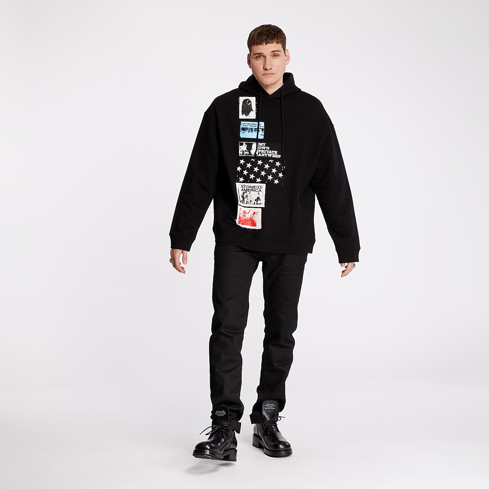 Hoodies en truien RAF SIMONS Hoodie Black