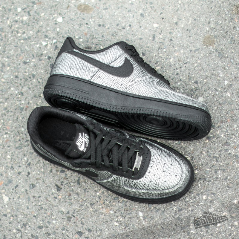 Nike women's air force 1 2025 07 premium - black metallic silver