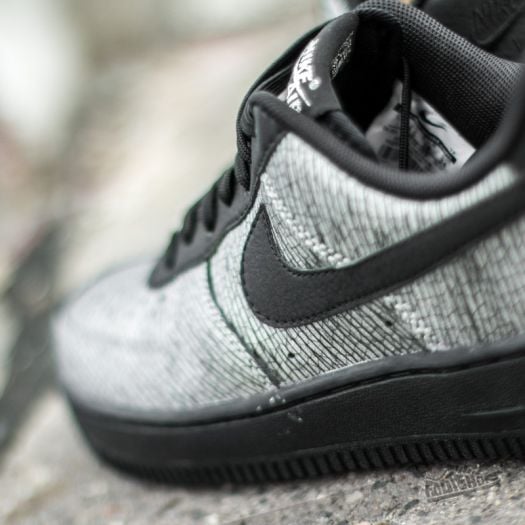 Nike women's air force 1 07 premium - black metallic deals silver