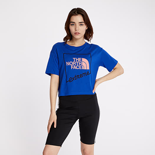 North face mesh outlet crop top