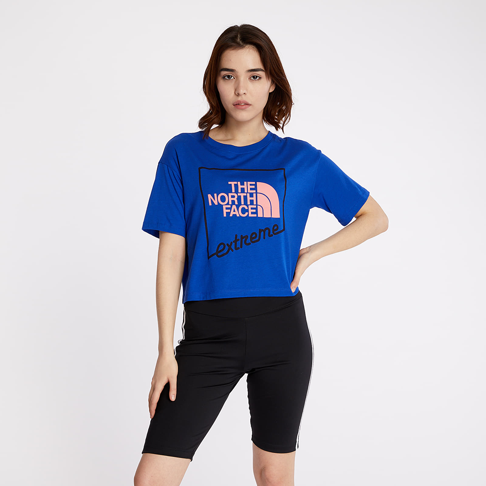 T-shirts The North Face Extreme Crop Tee Blue