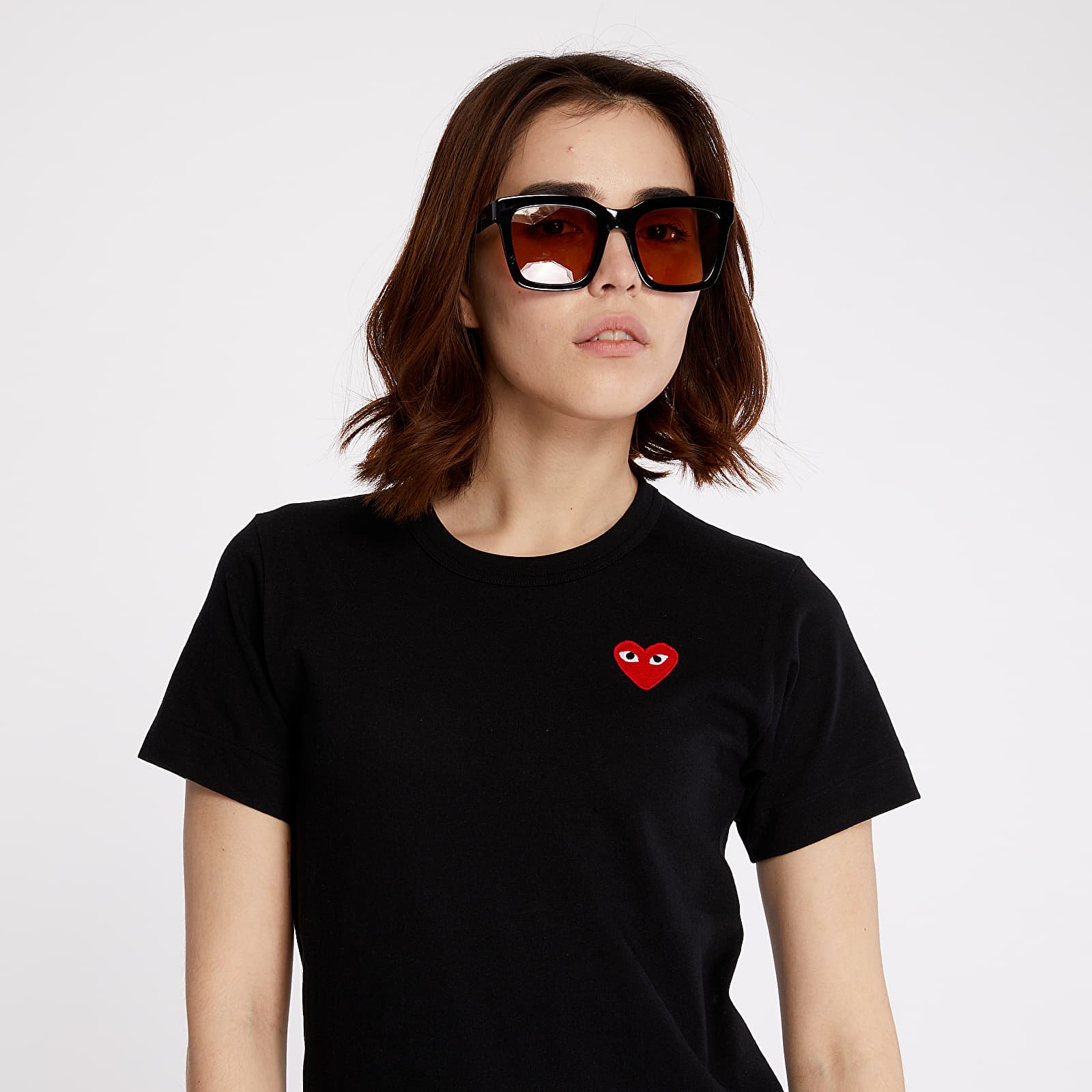T-Shirts Comme des Garçons PLAY Tee Black