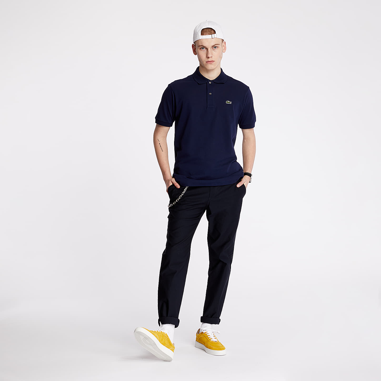 Magliette LACOSTE Polo Tee Blue Marine