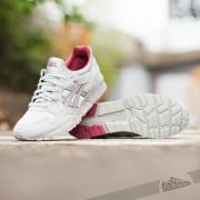 Asics gel lyte v grey red sale