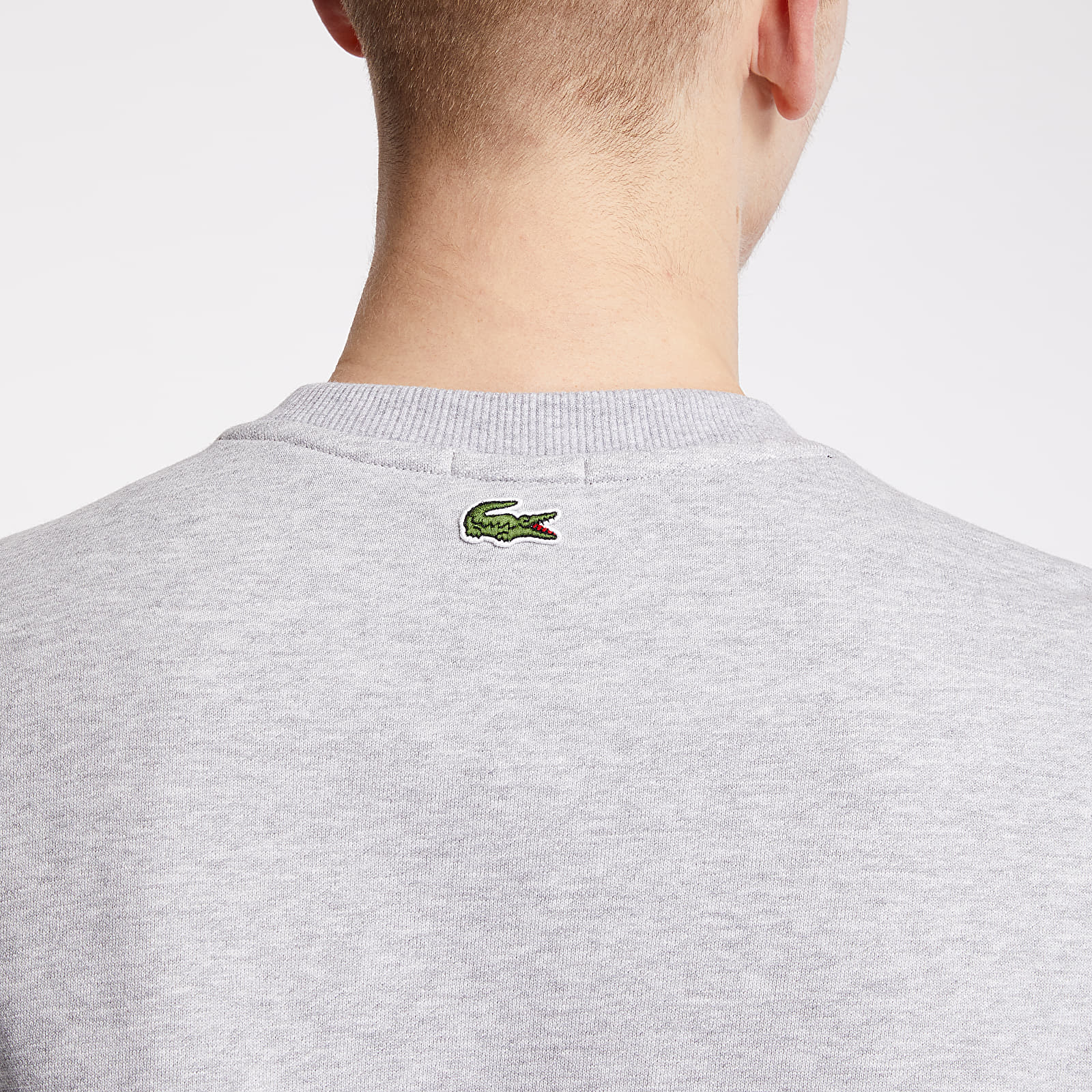 Sweatshirt clearance lacoste gris