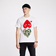 Comme des Garçons PLAY Tee White