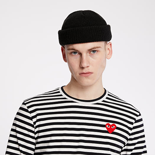 T shirts Comme des Gar ons PLAY Long Sleeve Tee UNISEX Black