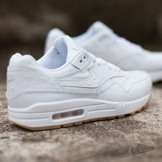 Mens air max 1 white on sale