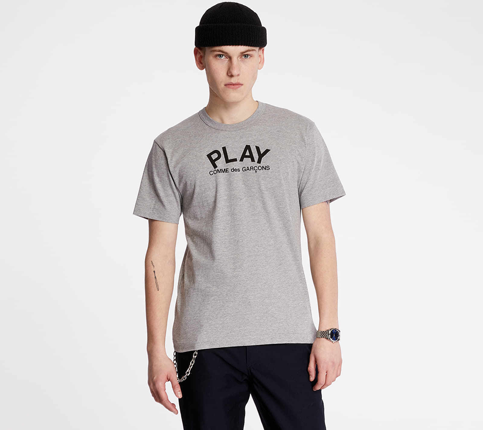 T-shirt Comme des Garçons PLAY Tee UNISEX Grey XXL