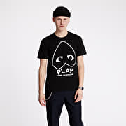 Comme des Garçons PLAY Tee Black