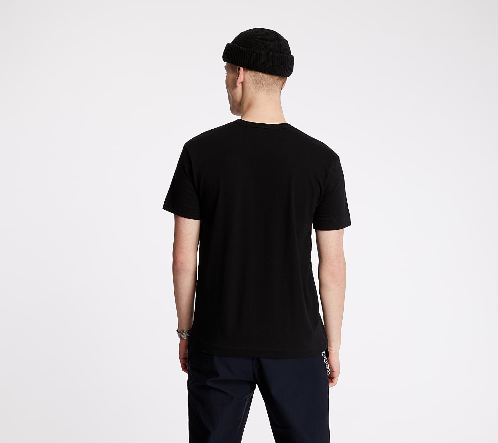 Tricou Comme des Garçons PLAY Tee Black - 1 | YEO