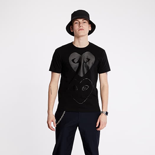 Póló Comme des Garçons PLAY Tee UNISEX Black