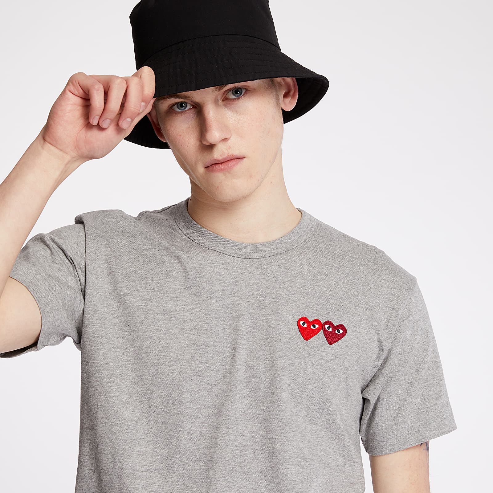T-shirts Comme des Garçons PLAY Tee Grey