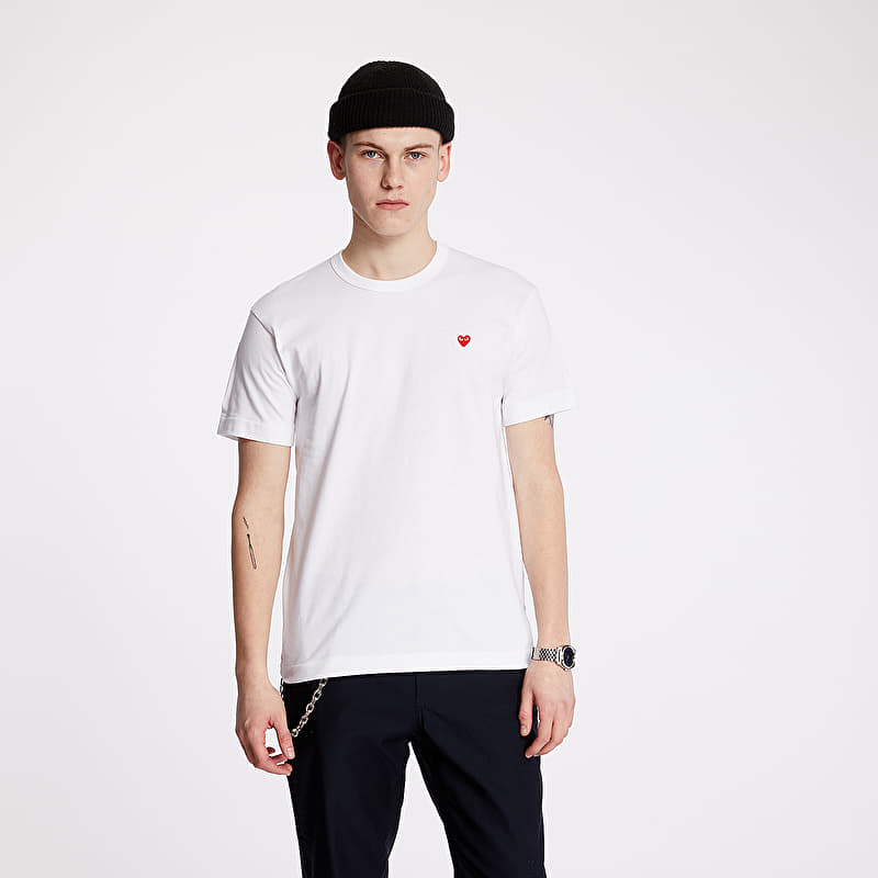 Футболка Comme des Garçons PLAY Tee White