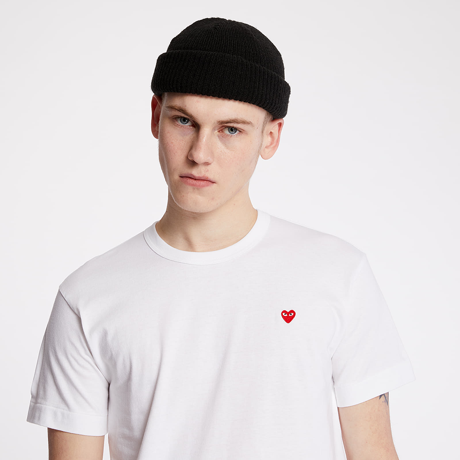 T-Shirts Comme des Garçons PLAY Tee White