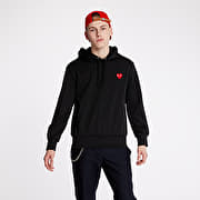 Comme des garcons hotsell play hoodie black