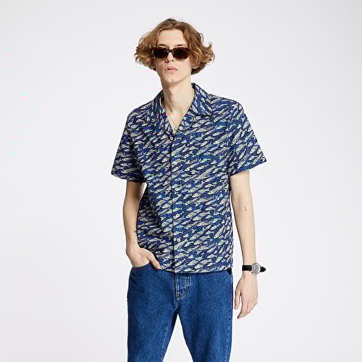 Shirts A.P.C. Chemisette David Shirt Blue Footshop