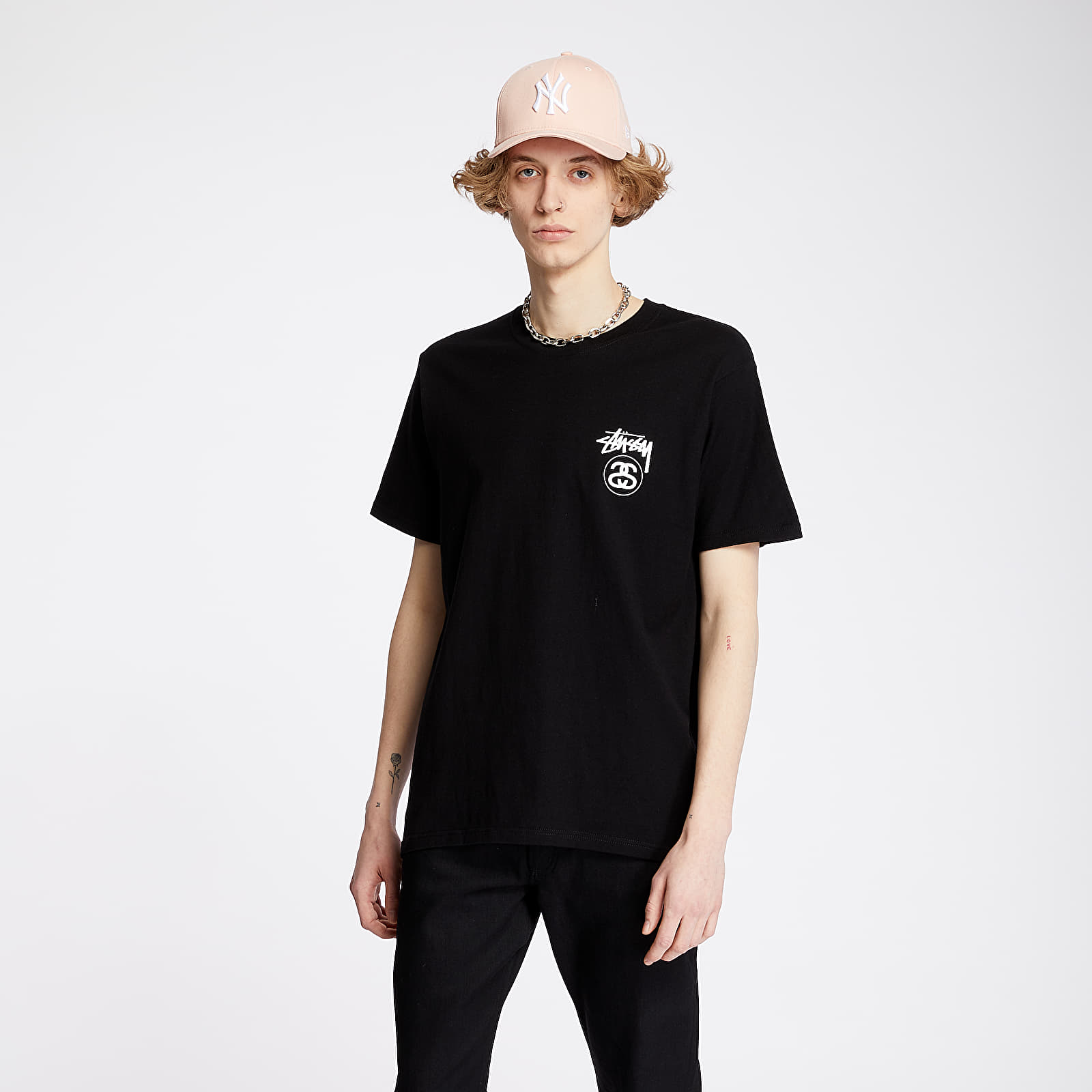 Camisetas Stüssy Stock Link Tee Black