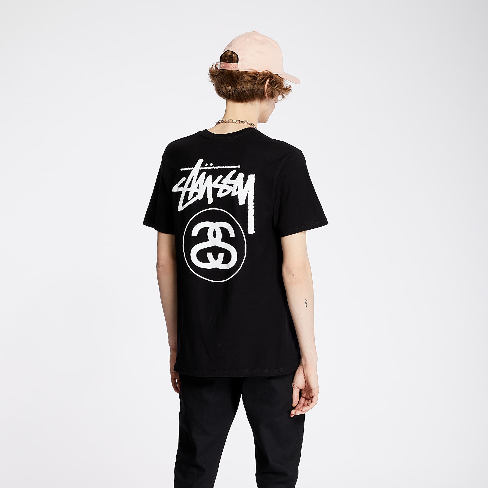 Camisetas Stüssy Stock Link Tee Black