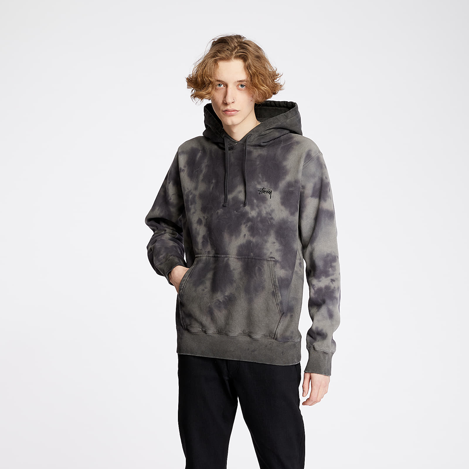 Stussy crystal top wash hoodie