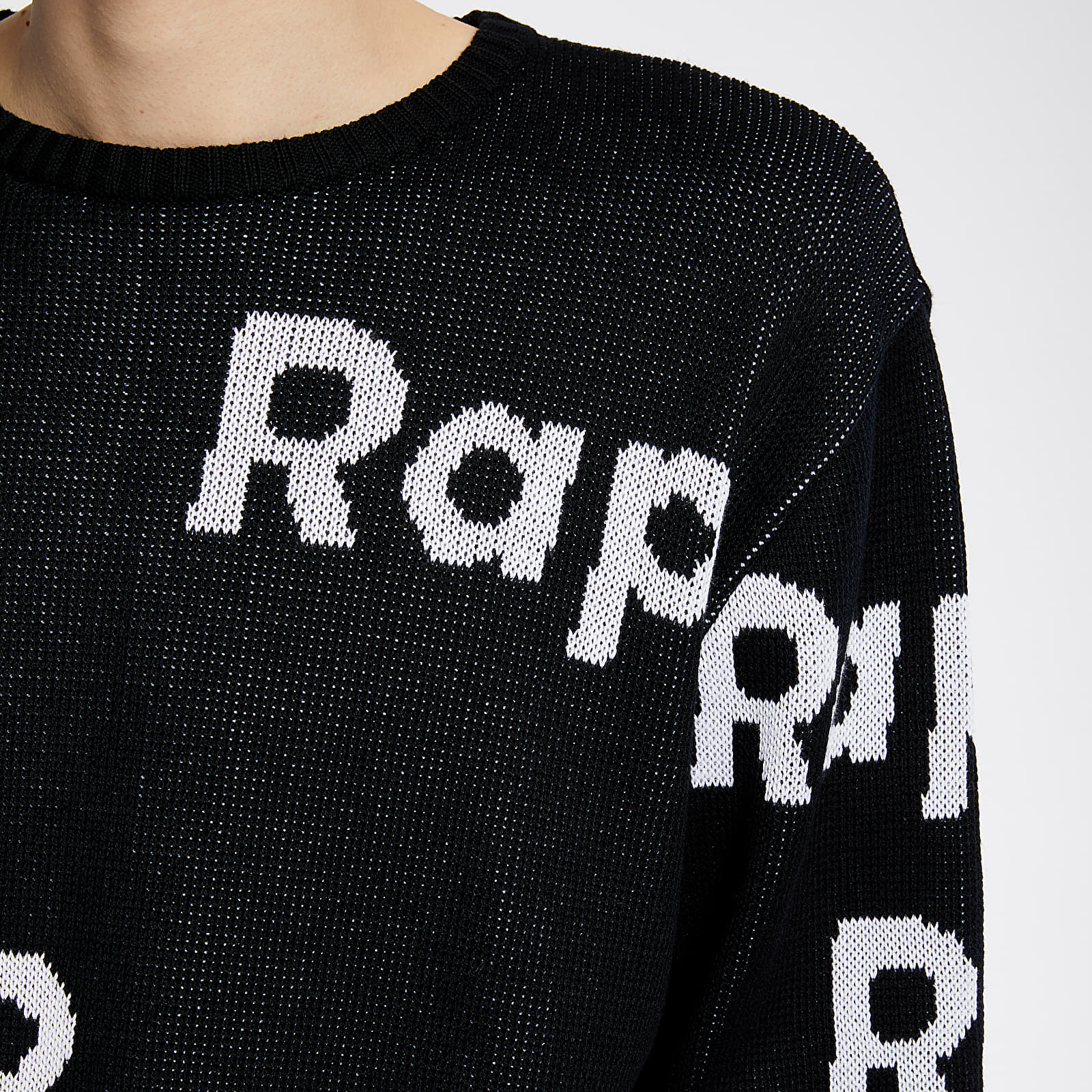 Swetry RAP Sweatshirt Black/ White